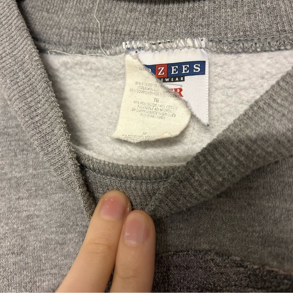 Cute & collectible grey Labrador Retriever Jerzees crewneck - Picture 3 of 4